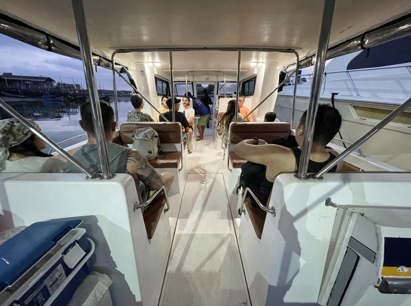 Simba 7 boat on Phi Phi Islands Sunrise Tour by Simba Sea Trips