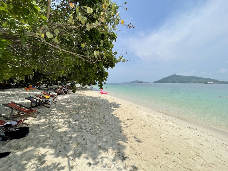 Coconut Island on Phi Phi Islands Sunrise Tour by Simba Sea Trips