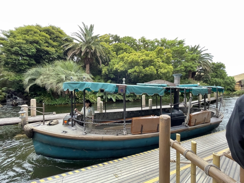 Jungle Cruise ride at Tokyo Disneyland
