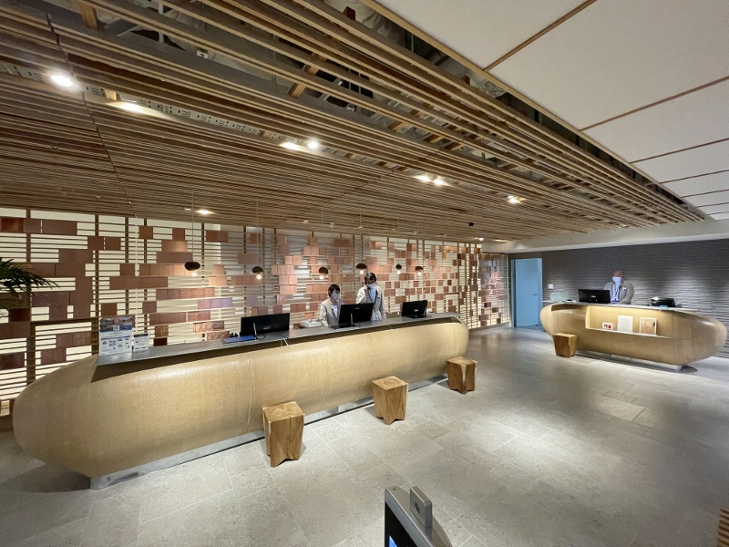 Good Nature Hotel Kyoto reception counters