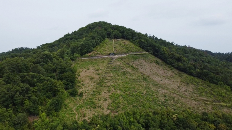 Mount Daimonji with "Dai" character