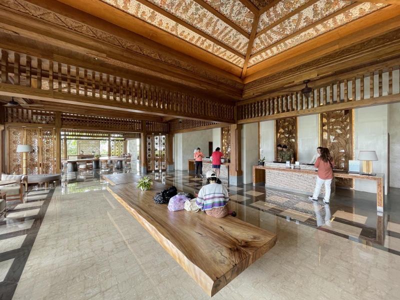 AYANA Segara Bali Hotel reception area