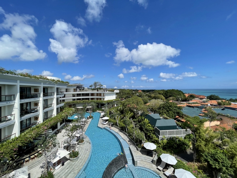 AYANA Segara Bali Hotel building facade