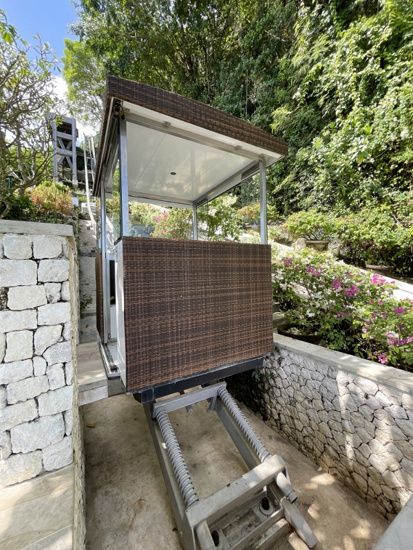 Inclinator at Rock Bar at AYANA Resort Bali