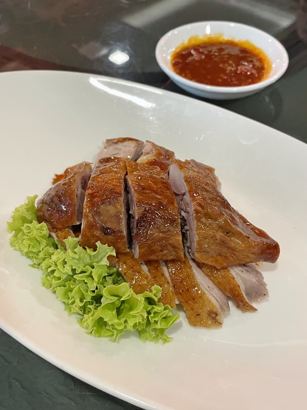 Roasted duck from Peony Jade Chinese restaurant