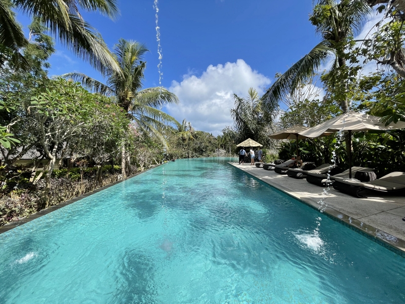 Rimba Three Monkeys Pool at Rimba Bali Hotel by AYANA