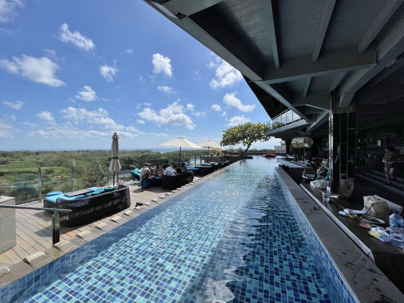 UNIQUE Pool at Rimba Bali Hotel by AYANA