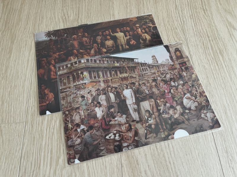 Souvenir folders from Lost In Time - The Case Of The Missing Researcher Escape Game at Sun Yat Sen Nanyang Memorial Hall