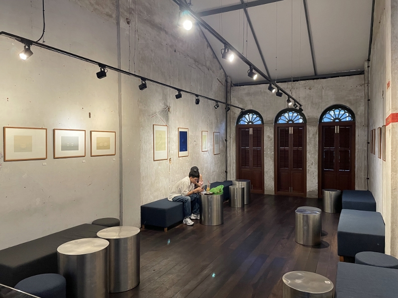 Seating area at Graph Coffee Co Cafe