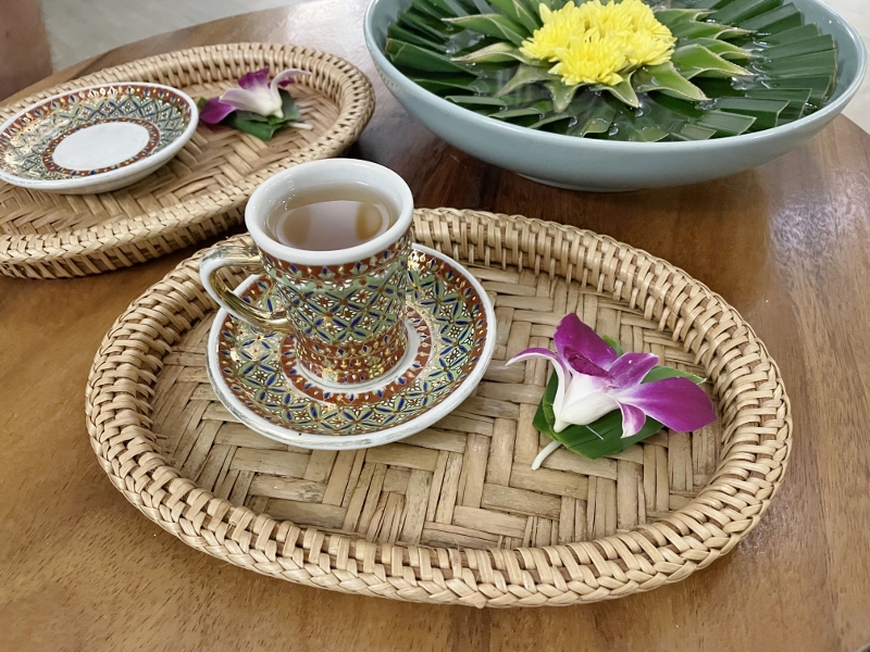 Tea at Oasis Tropical Retreat Spa