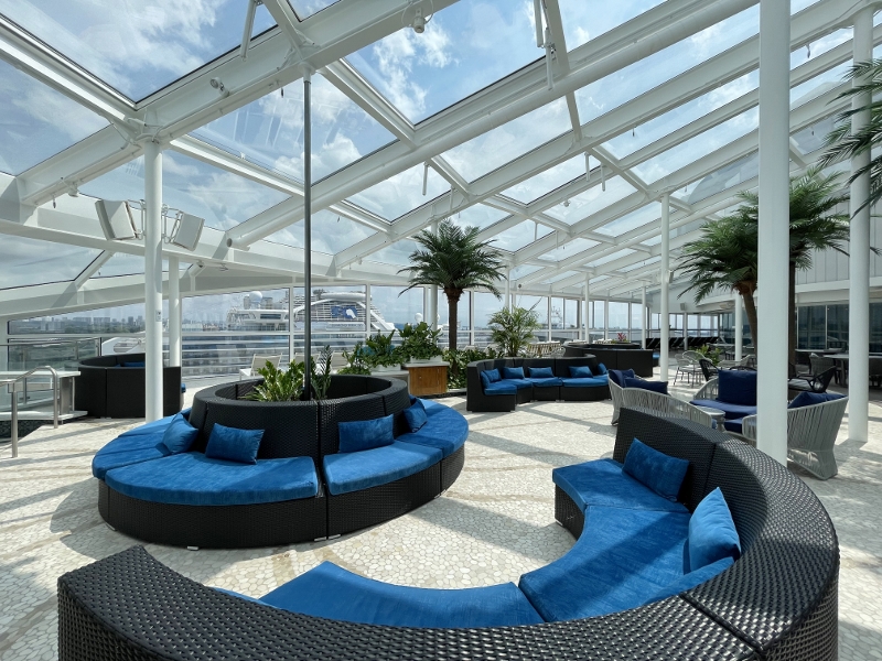 Solarium on Royal Caribbean Spectrum Of The Seas