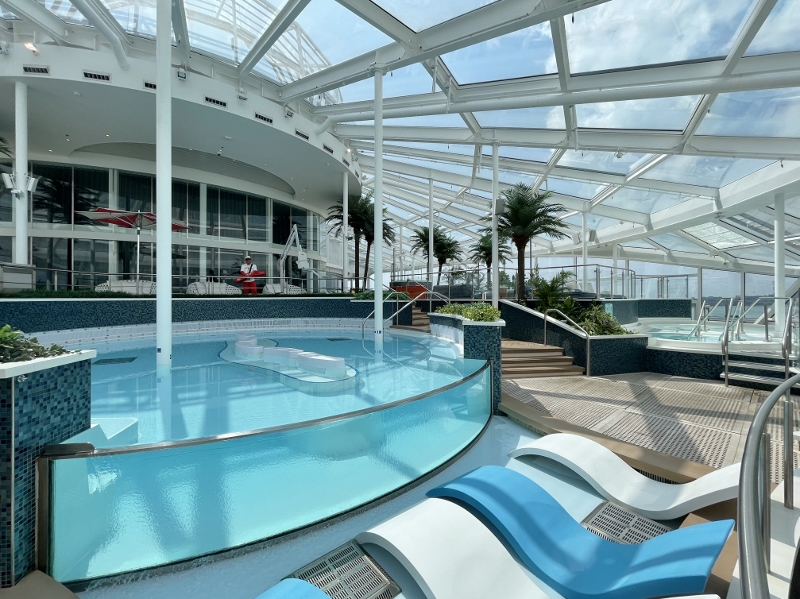 Solarium on Royal Caribbean Spectrum Of The Seas