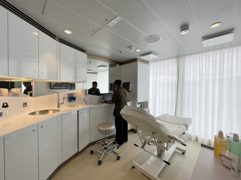 Skin analysis and consultation at Body & Mind Wellness Centre on Royal Caribbean Spectrum Of The Seas